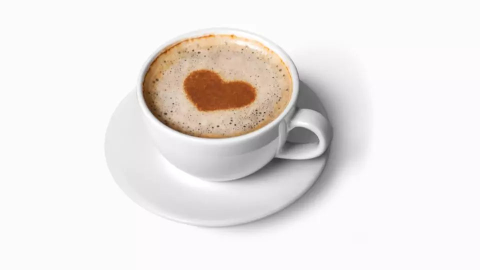 En kopp med kaffe