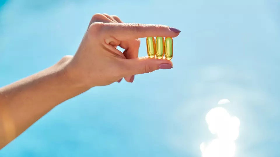 D vitamin kapsler og sol